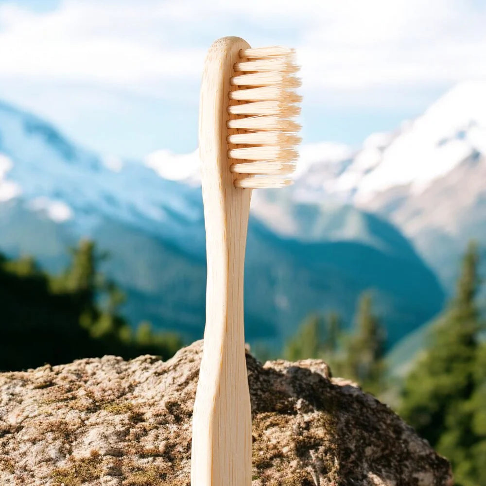 Bamboo Toothbrush Natural Adult