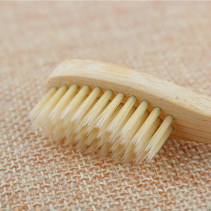 Bamboo Toothbrush 2 Adult and 2 Kids - (Pack of 4)
