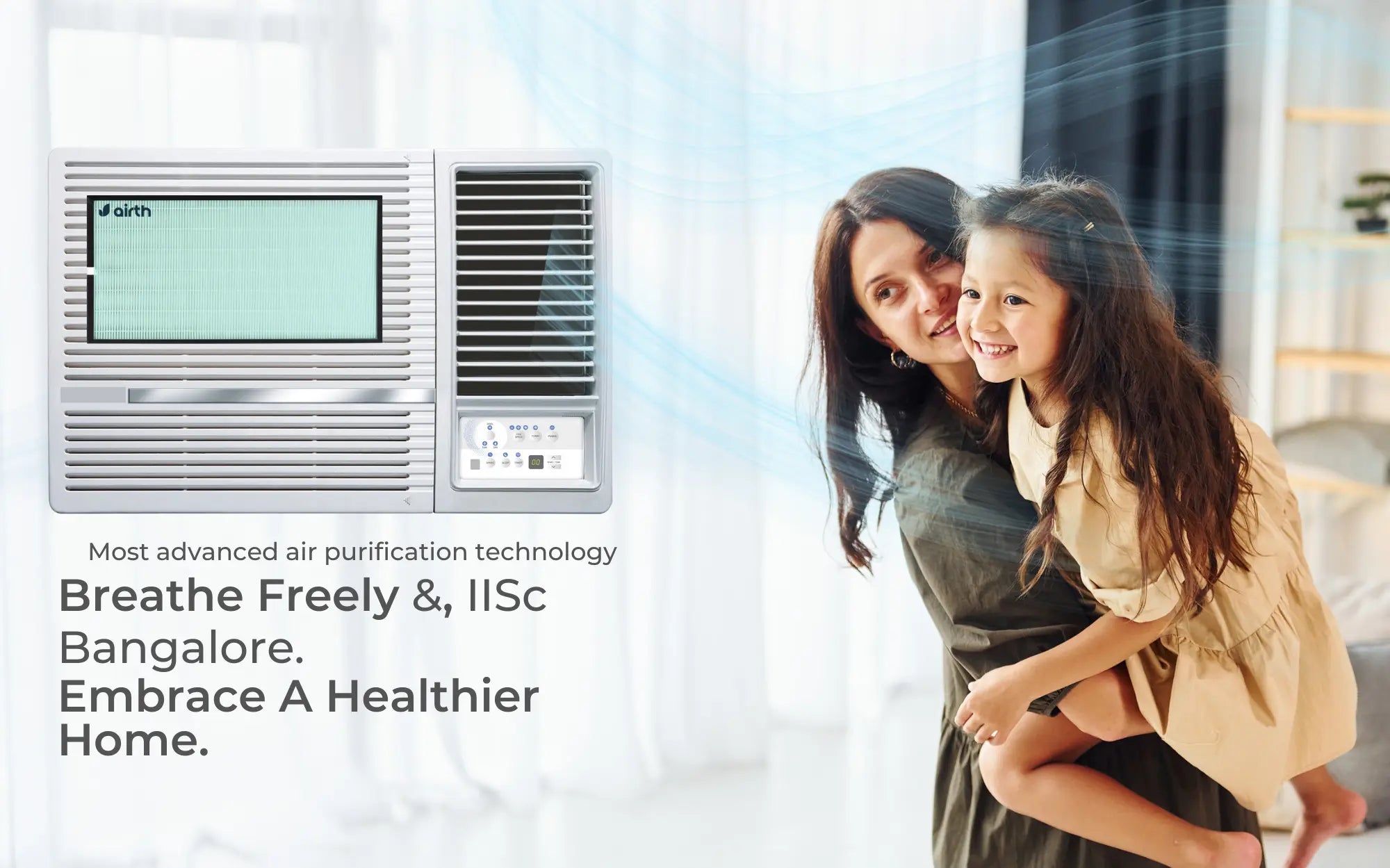 Air Purifier for Window AC